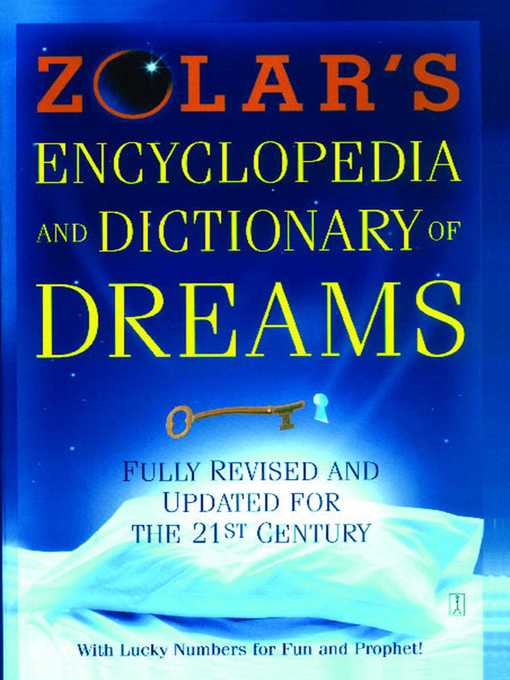 Title details for Zolar's Encyclopedia and Dictionary of Dreams by Zolar - Wait list
